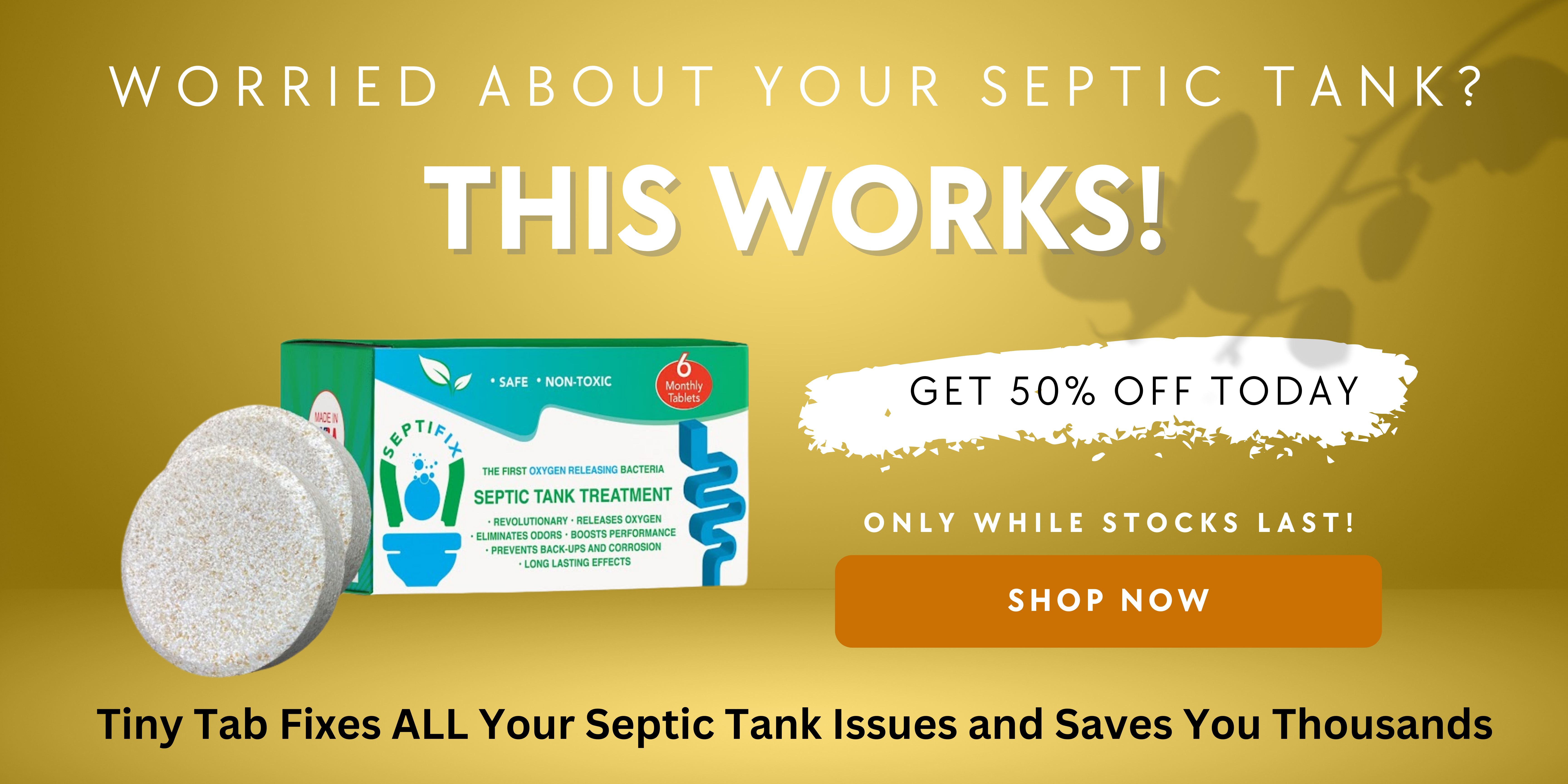 Septic Tank Treatment