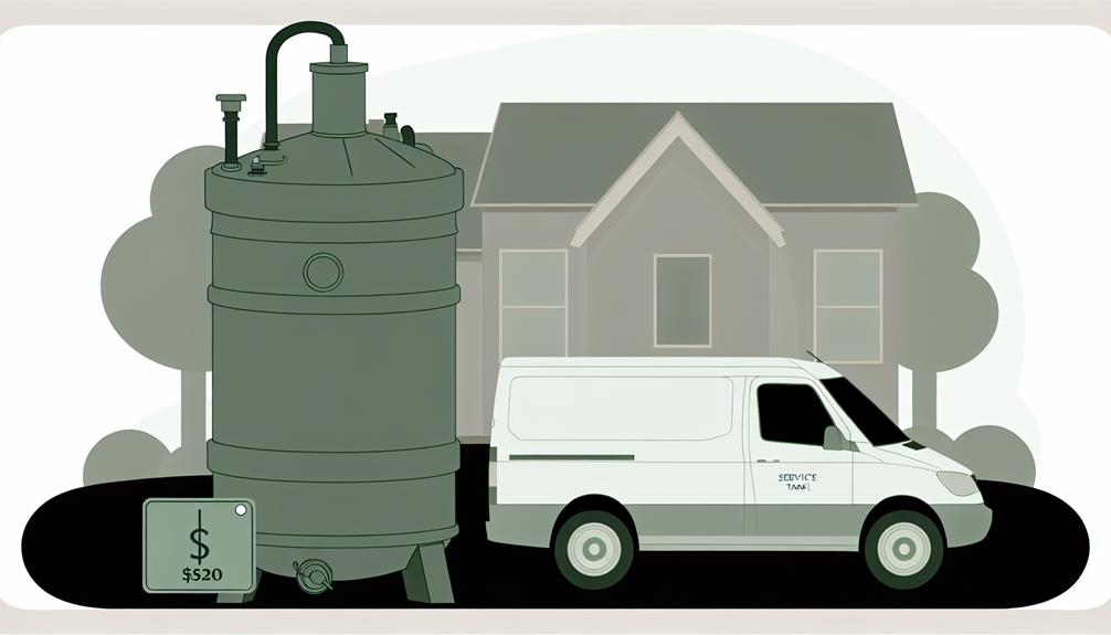 cost of septic tank pumping