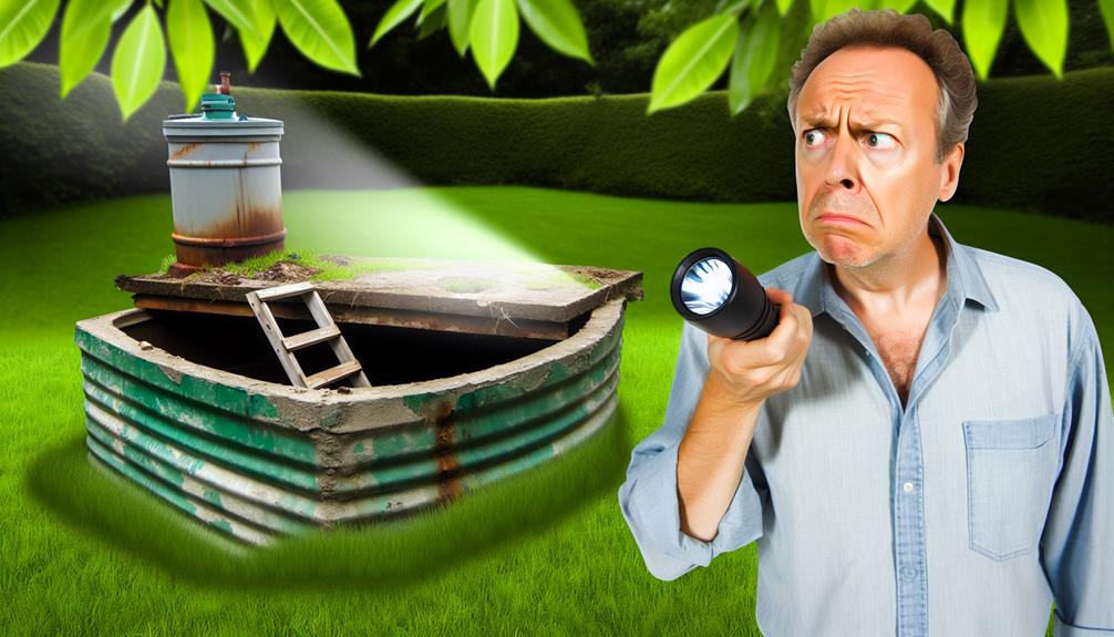 detecting septic tank issues